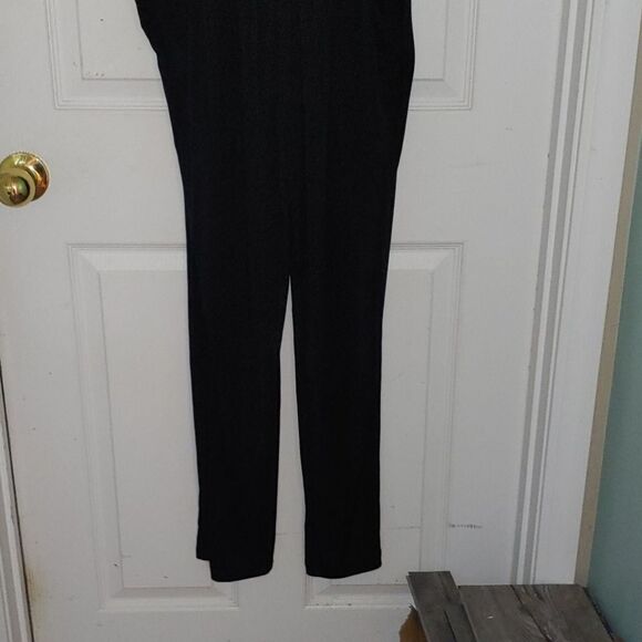 Ellie and Kate black jumpsuit with pockets Sz M - Picture 2 of 8